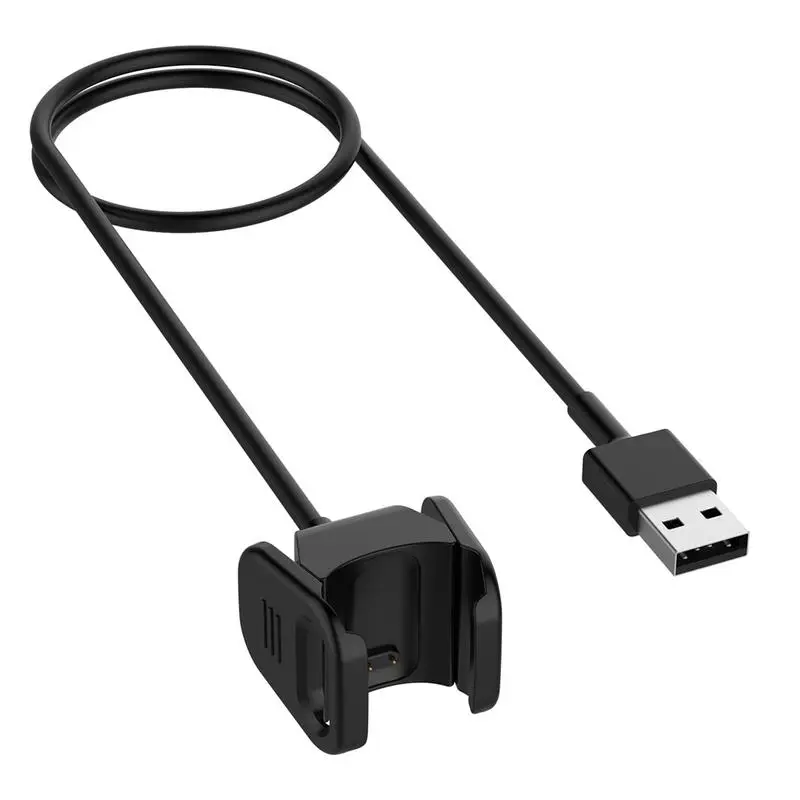 

Replace USB Charger Smart Bracelet USB Charging Cable For Fitbit Charge 3 Wristband Dock Adapter Two Length Option High Quality