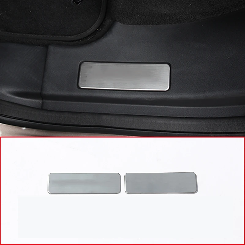 

Stainless Steel Inner Door Sill Protector Pedal Scuff Plate Cover Trims For Land Rover Discovery Sport 2015-2018