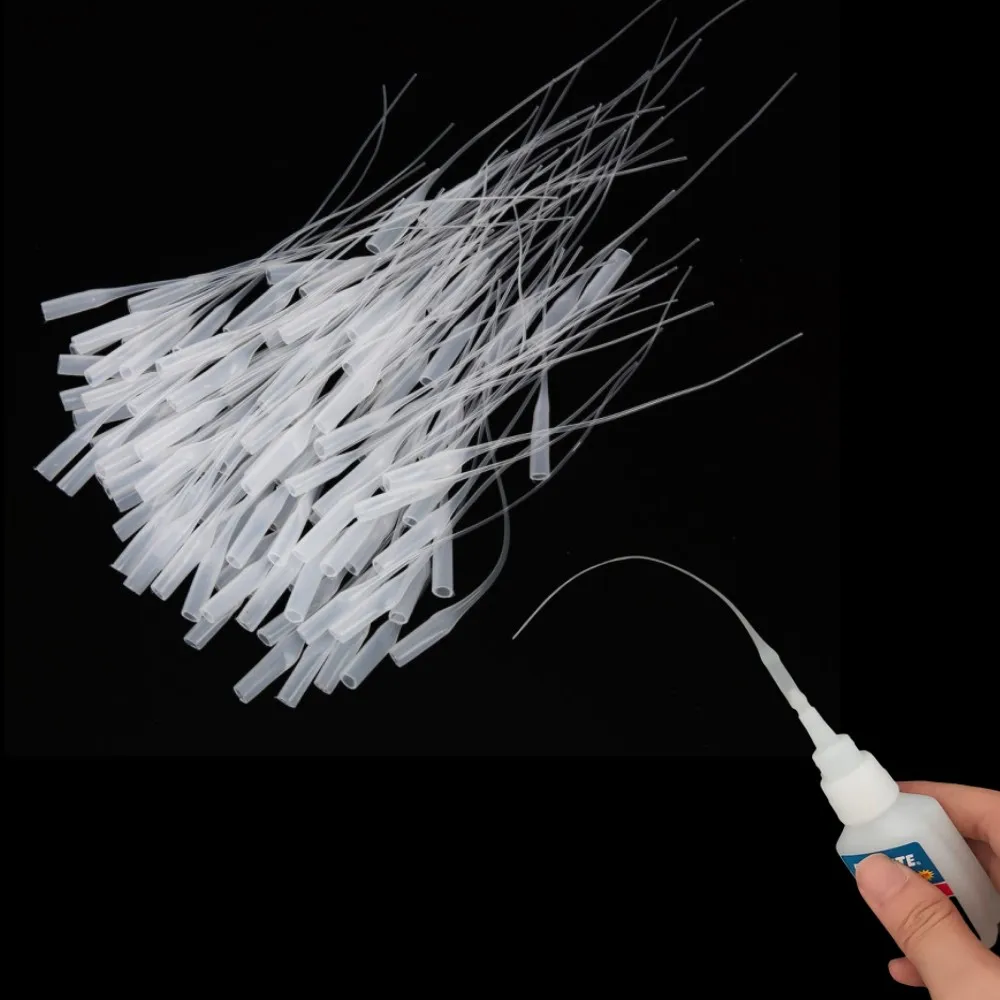 100pcs Glue Micro-Tips Plastic Glue Bottle Tips Glue Extender Precision Applicator Dropping Tube Nozzle For Crafting Lab
100pcs Glue Micro-Tips Plastic Glue Bottle Tips Glue Extender Precision Applicator Dropping Tube Nozzle For Crafting Lab
