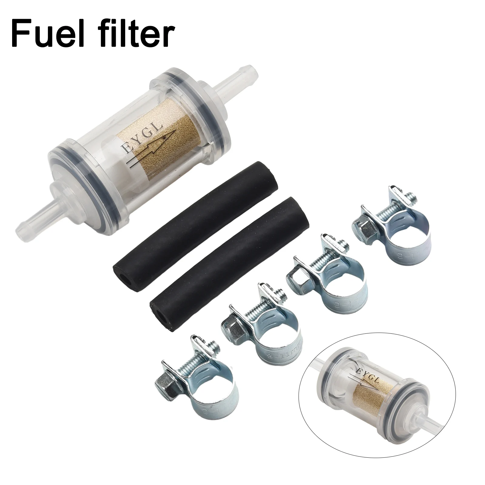 1set Diesel Filter Kit Parking Heater Fuel Accessorie With Clamp And Hose Designed Specifically For Eberspacher For Webasto Heat
1set Diesel Filter Kit Parking Heater Fuel Accessorie With Clamp And Hose Designed Specifically For Eberspacher For Webasto Heat