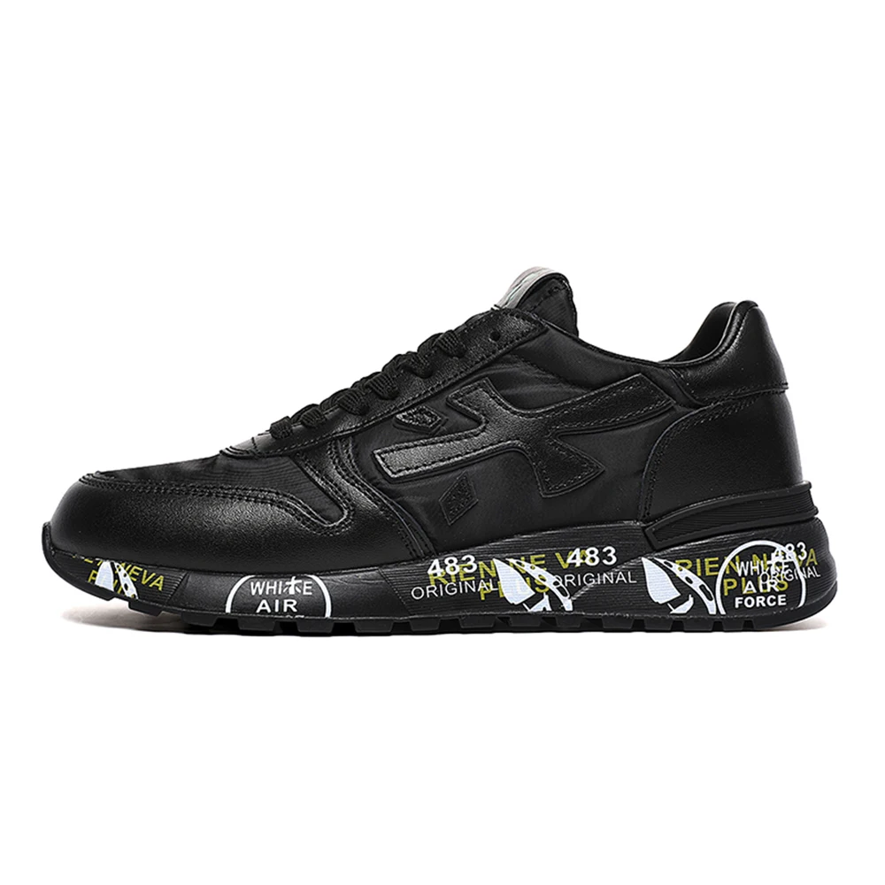PREMIATA Men's Fashion Retro Light Luxury Casual Versatile Light Sports Shoes Classic Black Suede Mesh Breathable Running Shoes
PREMIATA Men's Fashion Retro Light Luxury Casual Versatile Light Sports Shoes Classic Black Suede Mesh Breathable Running Shoes