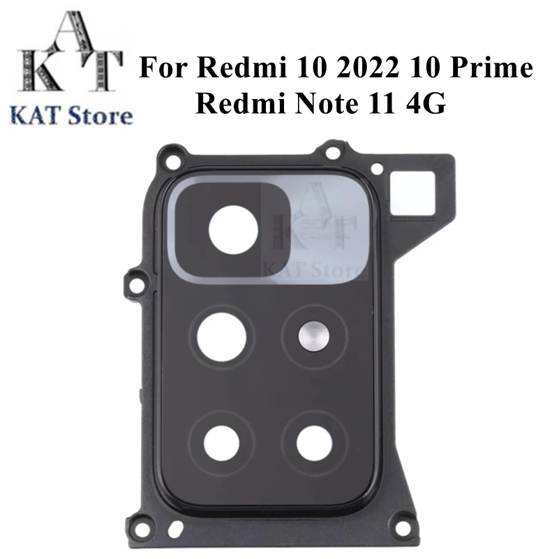 KAT For Redmi 10 Prime 2022 Note 11 4G Rear Camera Frame Cover Glass Back Lens Smartphone Replacement Parts
KAT For Redmi 10 Prime 2022 Note 11 4G Rear Camera Frame Cover Glass Back Lens Smartphone Replacement Parts