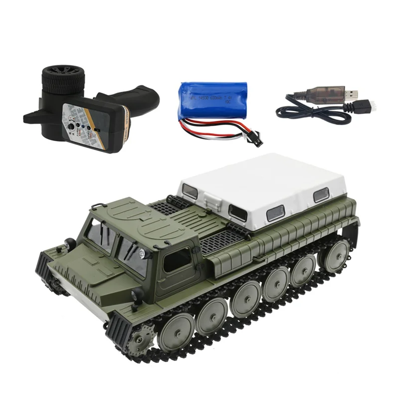 E-1 Remote Control Tank 29CM RC Tank 1/16 2.4G Electric Toys GAZ 71 Fit WPL E-1 for Children Boys Birthday Gifts,1B
E-1 Remote Control Tank 29CM RC Tank 1/16 2.4G Electric Toys GAZ 71 Fit WPL E-1 for Children Boys Birthday Gifts,1B