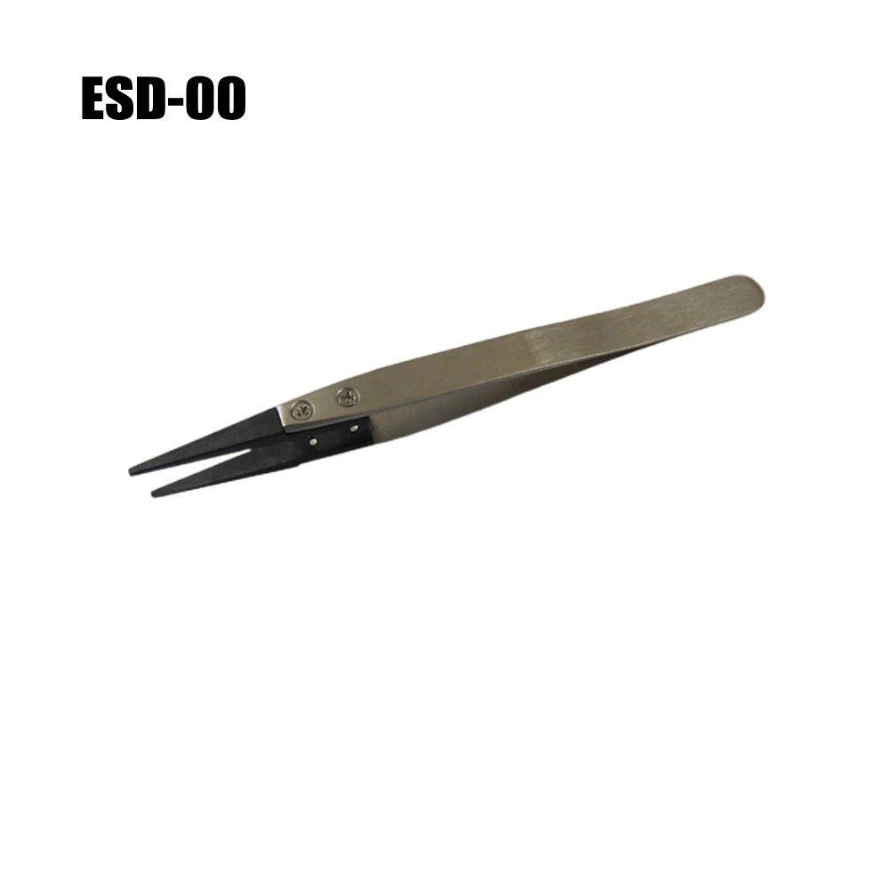 None Tweezers Tweezer None 116-130mm 1pc Stainless Steel Anti-Static Black Carbon Fiber ESD-00 ESD-249 ESD-250
None Tweezers Tweezer None 116-130mm 1pc Stainless Steel Anti-Static Black Carbon Fiber ESD-00 ESD-249 ESD-250