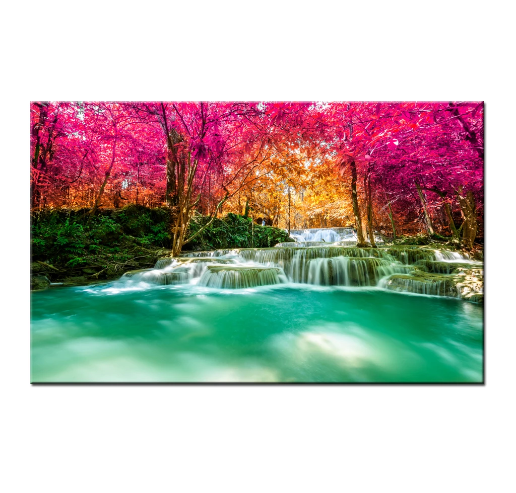 Wall Art Home Decor Forest Waterfall Landscape Flowers Nature Poster Painting Canvas Prints Picture HYS2020
Wall Art Home Decor Forest Waterfall Landscape Flowers Nature Poster Painting Canvas Prints Picture HYS2020