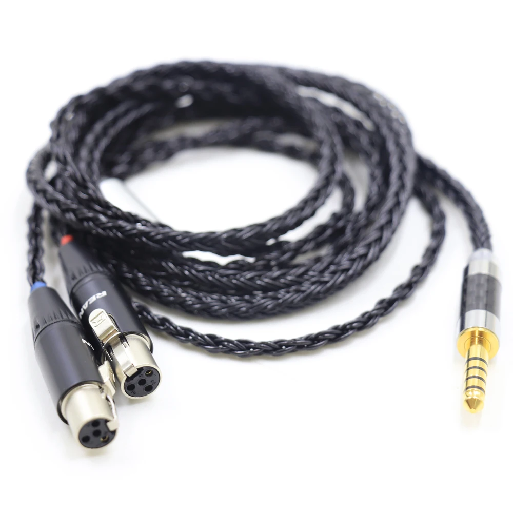 High Quality Bright-Black 16 core Headphone Replace Upgrade Cable for Audeze LCD Series LCX-X LCD-XC LCD4/Z LCD2 LCD3
High Quality Bright-Black 16 core Headphone Replace Upgrade Cable for Audeze LCD Series LCX-X LCD-XC LCD4/Z LCD2 LCD3
