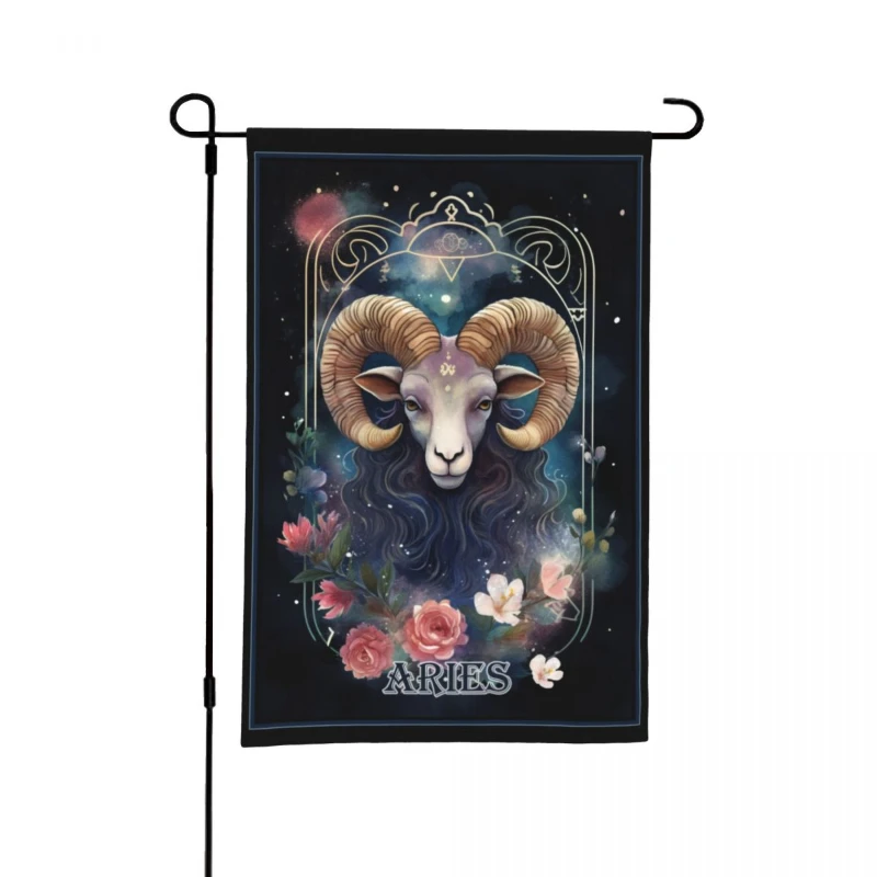 Christmas Garden Flag Astrology Zodiac Signs Aries Christmas Eve Garden Decoration Banner 31x46cm(12in X 18in)
Christmas Garden Flag Astrology Zodiac Signs Aries Christmas Eve Garden Decoration Banner 31x46cm(12in X 18in)