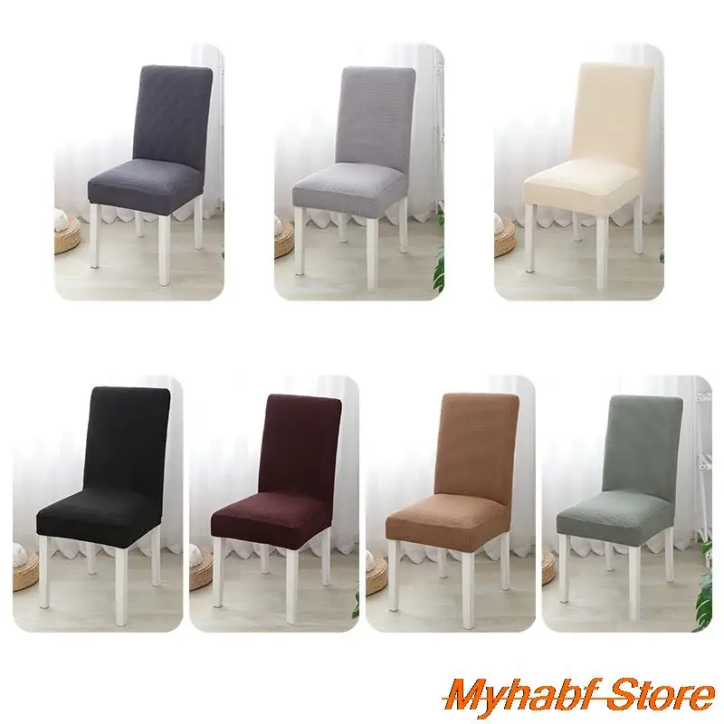 Elastic Chair Cover for Hotel Restaurant Living Room Stretch Jacquard Seat Cover Anti-Dirty Sofa Cover Home Decor Solid Color
Elastic Chair Cover for Hotel Restaurant Living Room Stretch Jacquard Seat Cover Anti-Dirty Sofa Cover Home Decor Solid Color