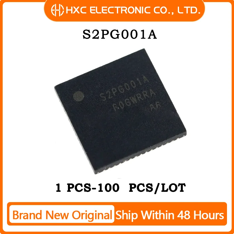 1PCS/10PCS 100% New S2PG001A QFN-60 IC Chips 
1PCS/10PCS 100% New S2PG001A QFN-60 IC Chips