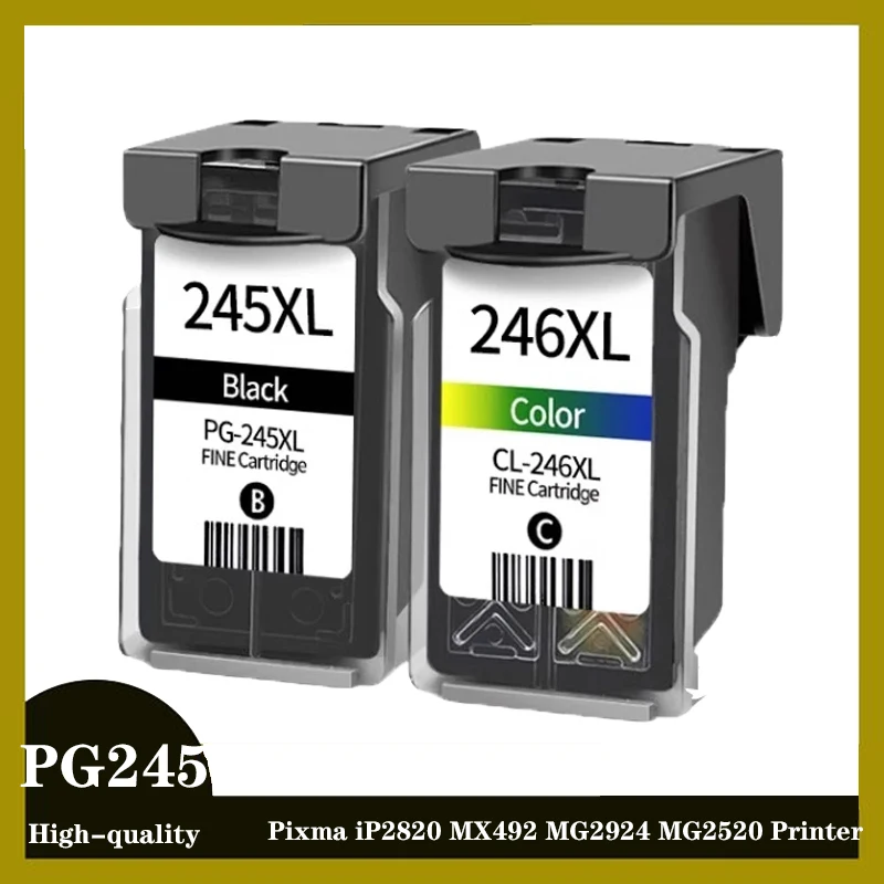 PG-245XL 245XL PG245 CL246 чернильный картридж для Canon PG 245 CL-246XL CL 246 для принтера Pixma iP2820 MX492 MG2924 MG2520
PG-245XL 245XL PG245 CL246 чернильный картридж для Canon PG 245 CL-246XL CL 246 для принтера Pixma iP2820 MX492 MG2924 MG2520