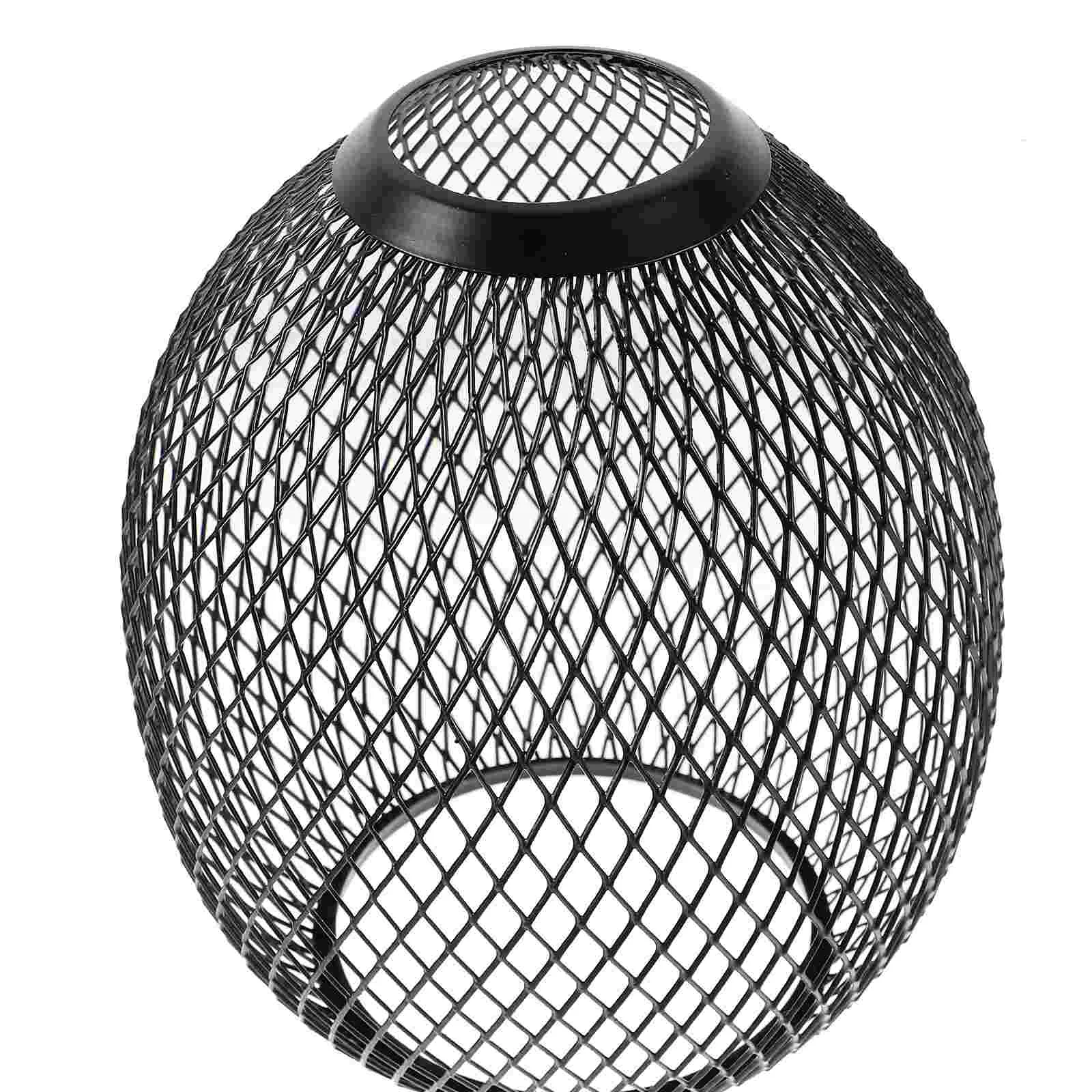 Iron Mesh Drum-shaped Hollow Lampshade Lighting Restaurant Home Chandelier Shell (black 13cm Drum-shaped) Metal Covers
Iron Mesh Drum-shaped Hollow Lampshade Lighting Restaurant Home Chandelier Shell (black 13cm Drum-shaped) Metal Covers