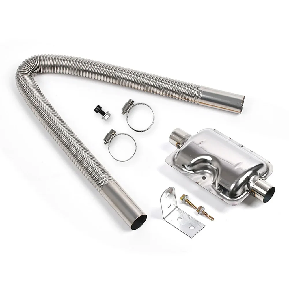 60cm/100cm/120cm/150cm Air Diesel Parking Heater Stainless Steel Exhaust Pipe Tube Gas Vent Hose Replacement Parts For Vehicles
60cm/100cm/120cm/150cm Air Diesel Parking Heater Stainless Steel Exhaust Pipe Tube Gas Vent Hose Replacement Parts For Vehicles
