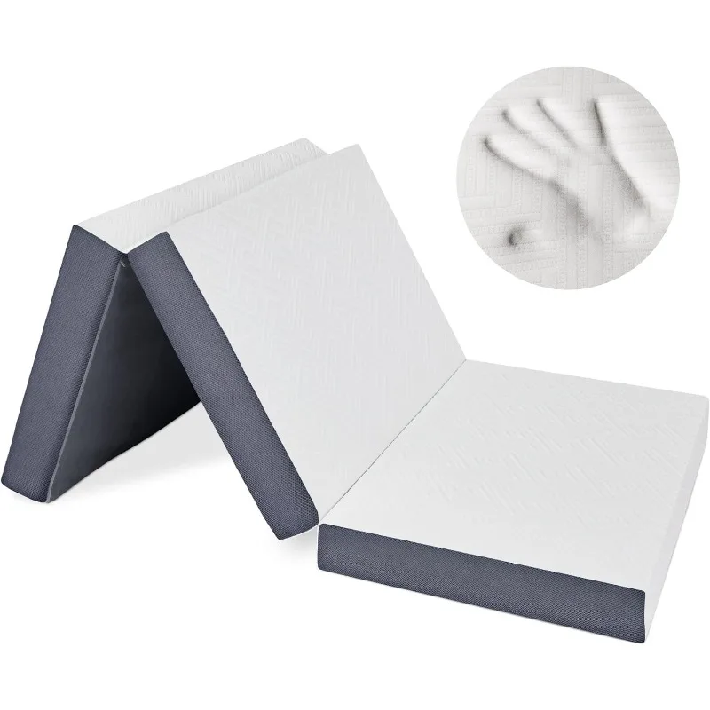 Luxury 6” Memory Foam Trifold Mattress | Twin XL, Portable Space Saver, Firm, CertiPUR-US Certified | Washable Jacquard
Luxury 6” Memory Foam Trifold Mattress | Twin XL, Portable Space Saver, Firm, CertiPUR-US Certified | Washable Jacquard