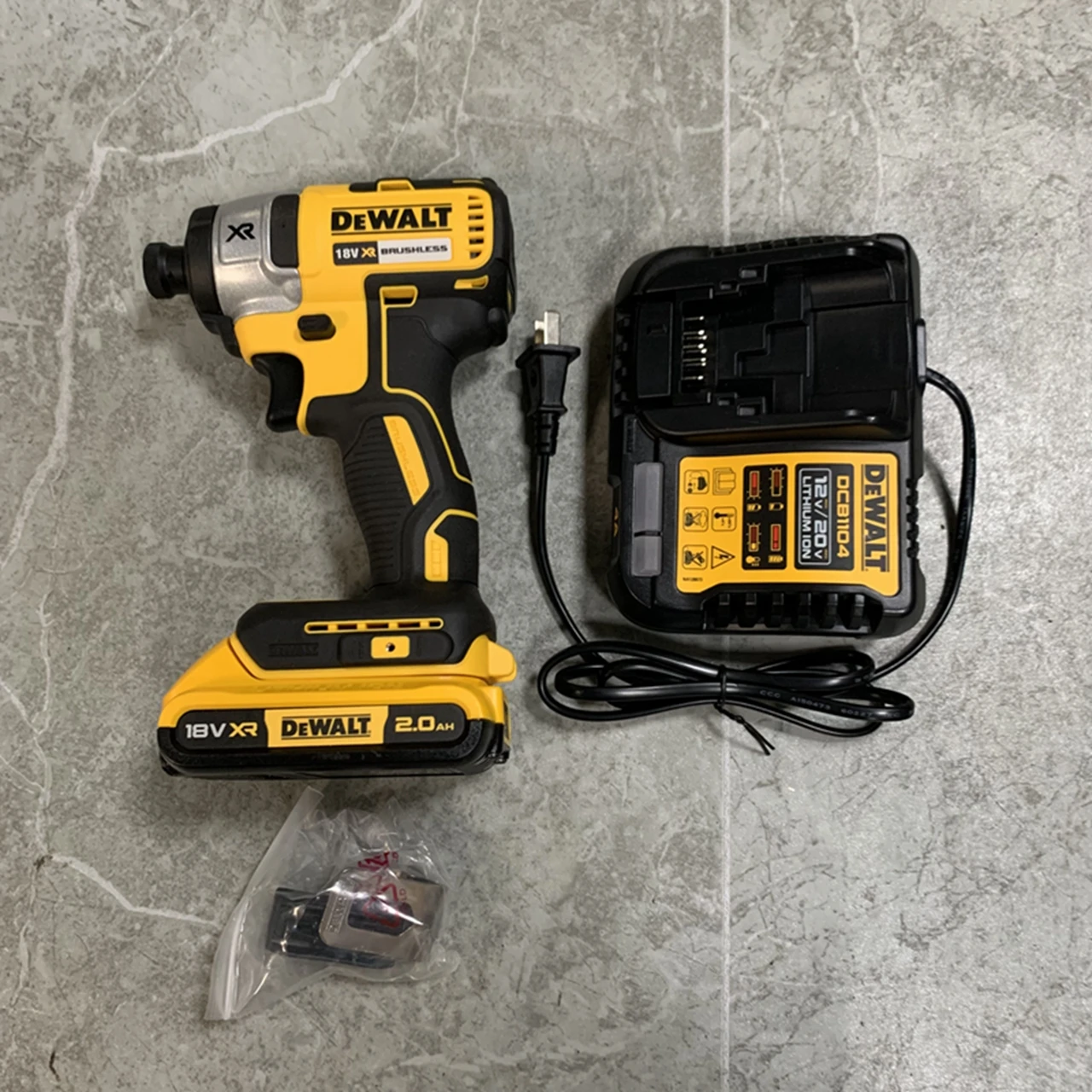 

New Dewalt DCF887 1/4" impact driver 20v Includes 2.0AH battery And charger New Tools