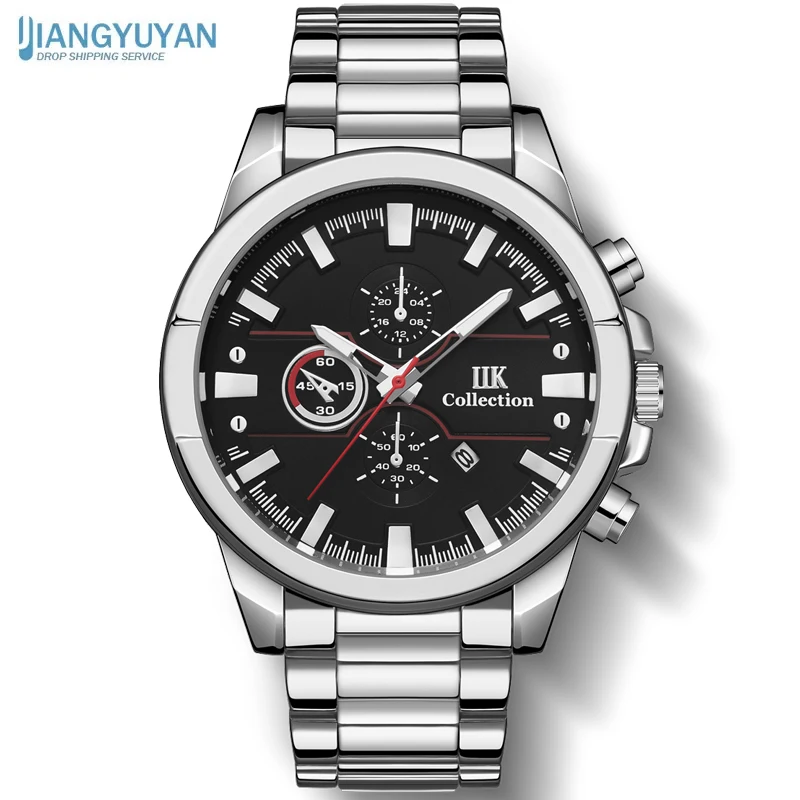 FREE RETURNS® Men Watch Stainless Steel Band Date Mens Clock Business Male Watches Waterproof Luxuries Men Wrist Watches for Men
FREE RETURNS® Men Watch Stainless Steel Band Date Mens Clock Business Male Watches Waterproof Luxuries Men Wrist Watches for Men