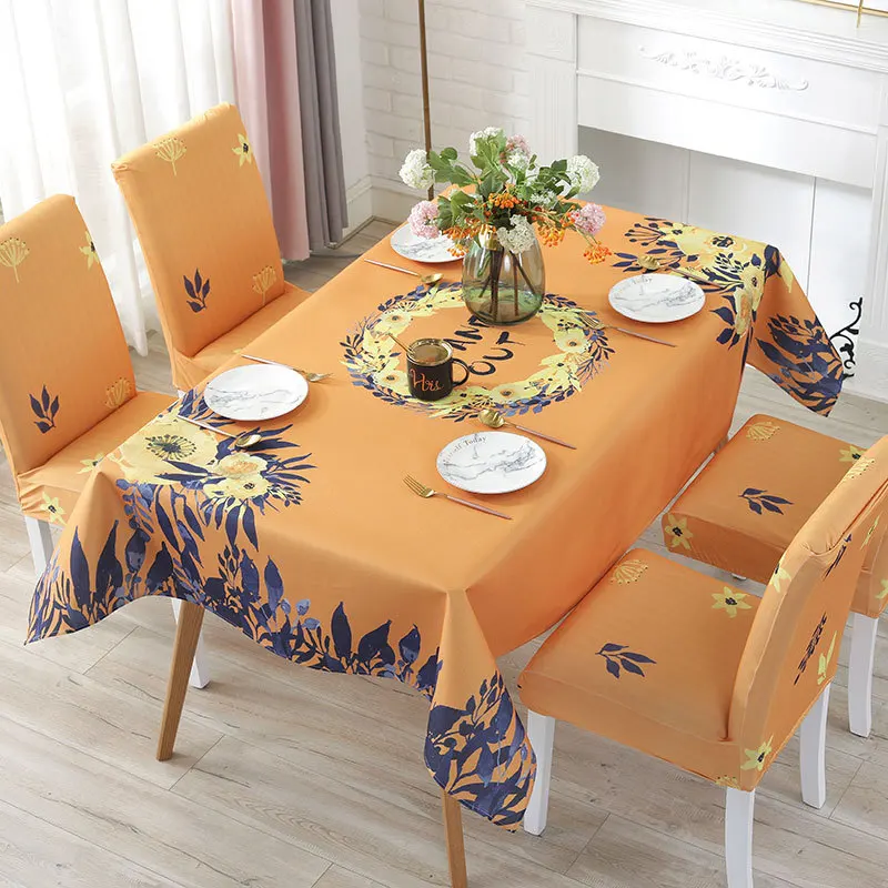 Flower Tablecloth Home Living Room Dining Table Coffee Table Antifouling Tablecloth Outdoor Retro Picnic Cloth
Flower Tablecloth Home Living Room Dining Table Coffee Table Antifouling Tablecloth Outdoor Retro Picnic Cloth