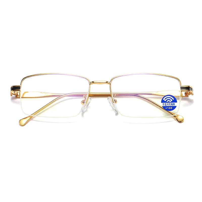 Anti Blue Light Reading Glasses Half Frame high Grade Presbyopic Eyeglasses Diopters 0 +1.0 +1.5 +2.0 2.5 3.0 3.5 4.0 HD Goggles
Anti Blue Light Reading Glasses Half Frame high Grade Presbyopic Eyeglasses Diopters 0 +1.0 +1.5 +2.0 2.5 3.0 3.5 4.0 HD Goggles
