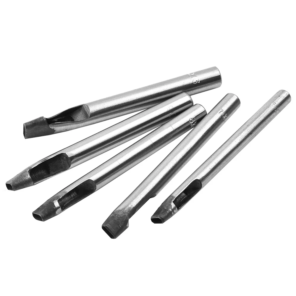 5pcs/set Hollow Punches Hand Tools DIY Tool Hole Punch Hollow Punch Leather Oval Shape Steel 3mm Belt Watch-strap
5pcs/set Hollow Punches Hand Tools DIY Tool Hole Punch Hollow Punch Leather Oval Shape Steel 3mm Belt Watch-strap