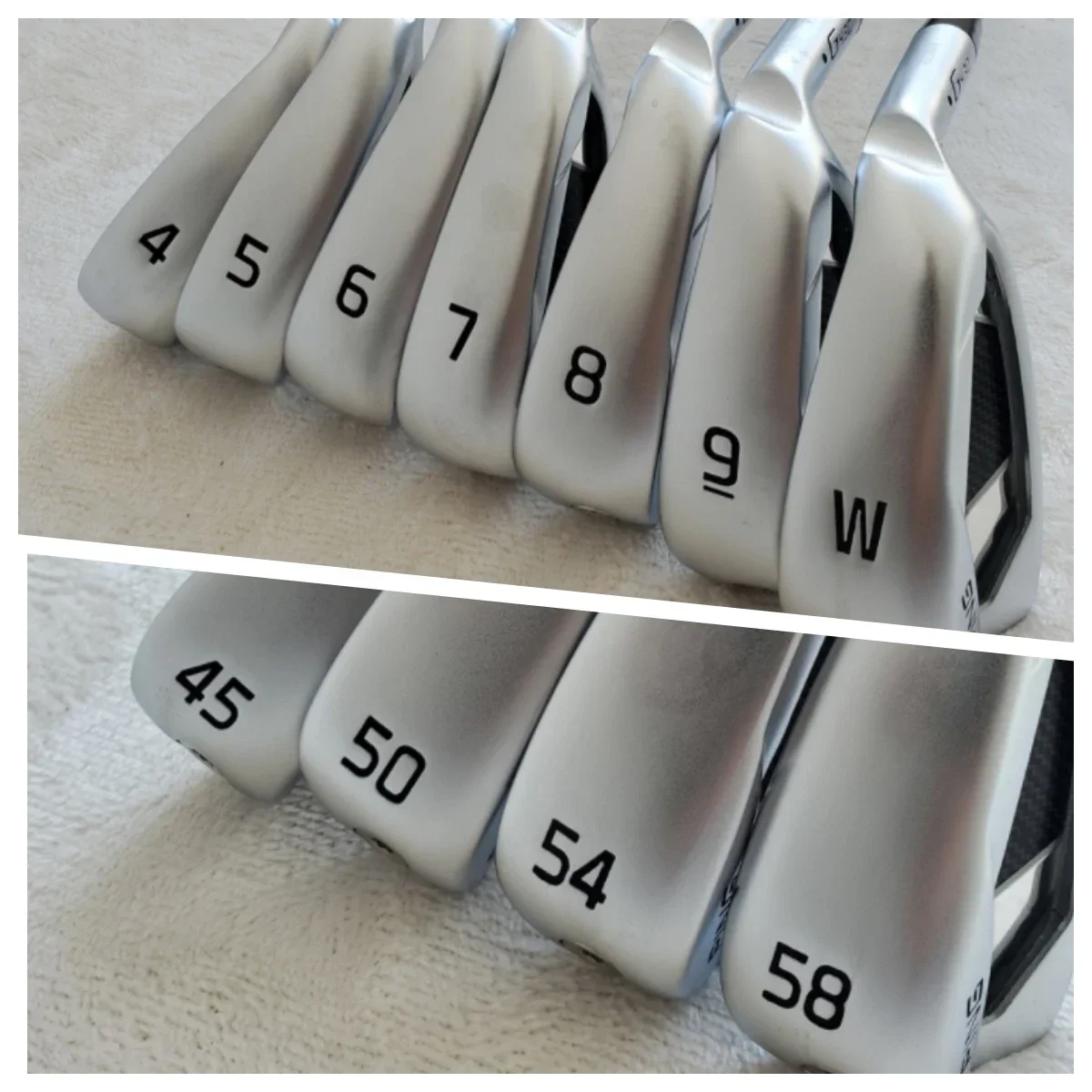 Men Golf irons Golf club G4-30 iron Set 4-9 W 45.50. 54.58(11pcs) With Steel/Graphite Shaft Head Cover
Men Golf irons Golf club G4-30 iron Set 4-9 W 45.50. 54.58(11pcs) With Steel/Graphite Shaft Head Cover