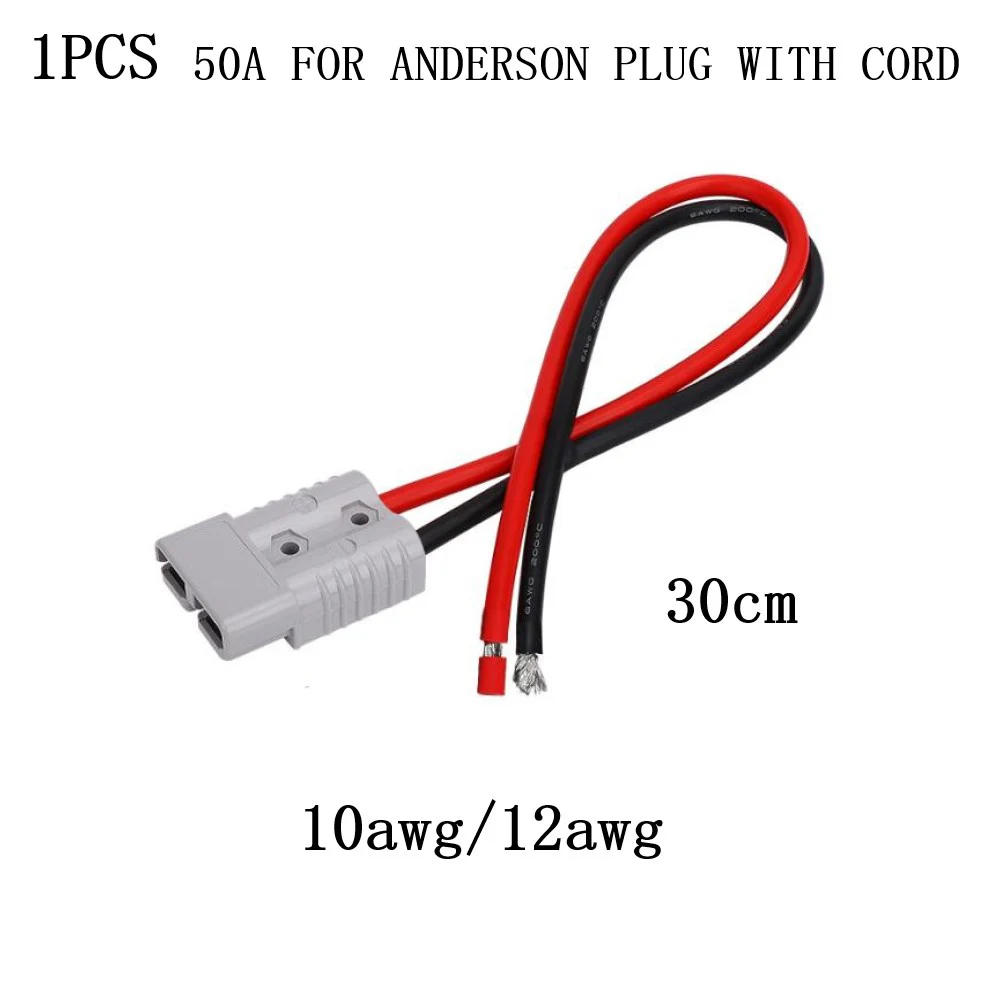 For Anderson Forklift Plug Connector Plug Electric Vehicles Grey Line Length 30cm Rectangular Battery Connector
For Anderson Forklift Plug Connector Plug Electric Vehicles Grey Line Length 30cm Rectangular Battery Connector