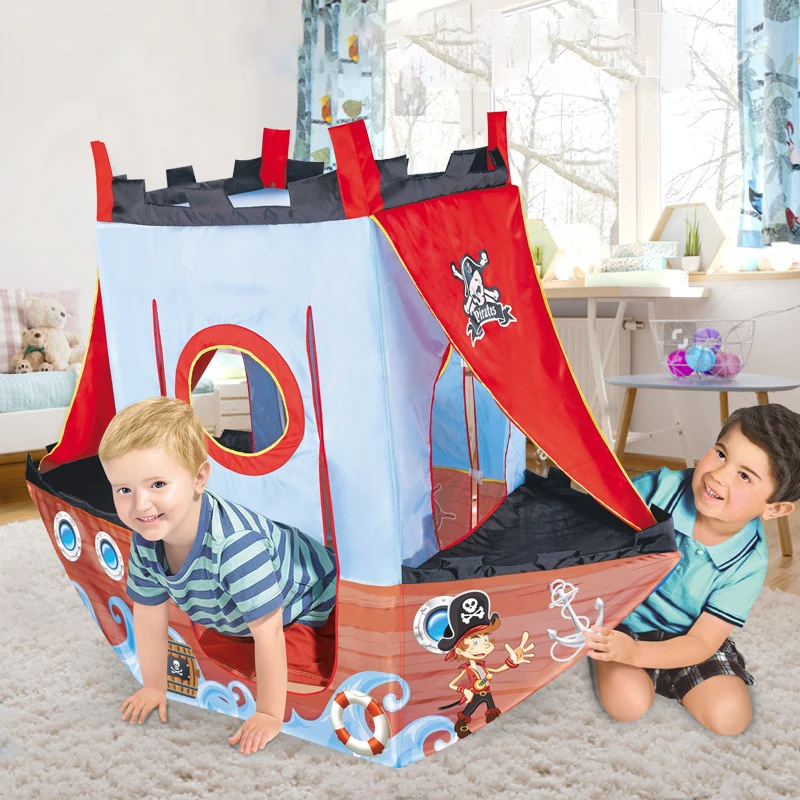 Pirate Ship Play Tent Kids Outdoor Role-playing Playhouse Children's Indoor Parent-child Camping Child Room Decor
Pirate Ship Play Tent Kids Outdoor Role-playing Playhouse Children's Indoor Parent-child Camping Child Room Decor