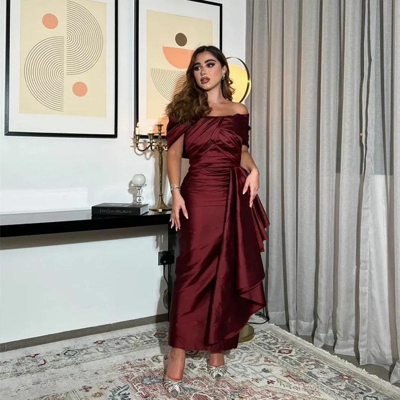 VENUS 2024 Strapless Prom Dresses Mermaid Plus size Formal Dresses Short Sleeve Evening Dress Ankle-Length Party Dress
VENUS 2024 Strapless Prom Dresses Mermaid Plus size Formal Dresses Short Sleeve Evening Dress Ankle-Length Party Dress