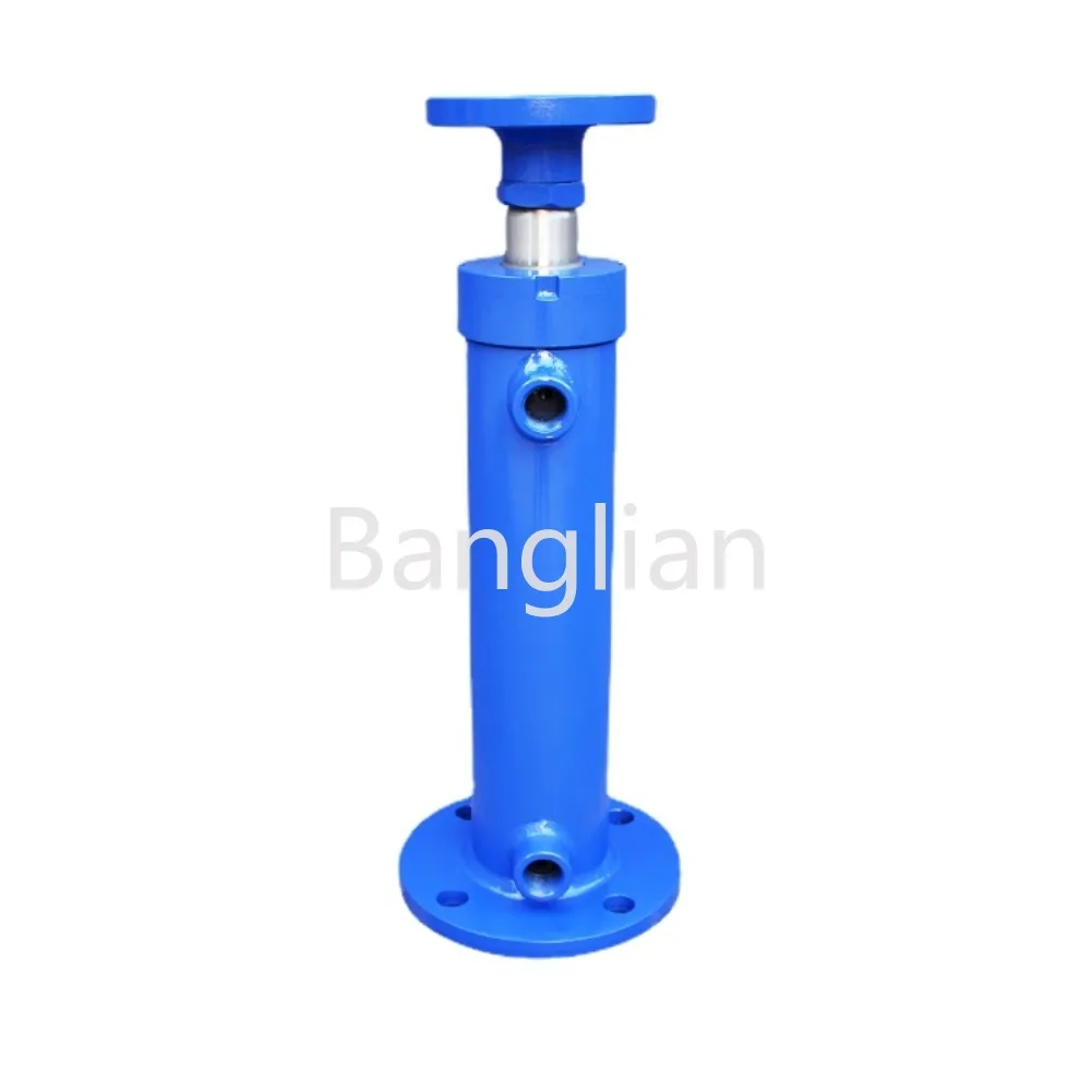 

5-ton Hydraulic Cylinder Bi-directional Lifting Small Flange Bore 63 Wood Splitting and Baling Machine Accessories