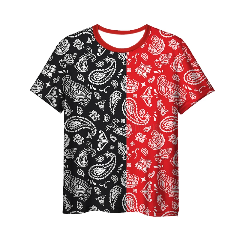 New 3D Print Causal Clothing Bandana Pattern Fashion Men Women T-shirt Plus Size Size S-7XL
New 3D Print Causal Clothing Bandana Pattern Fashion Men Women T-shirt Plus Size Size S-7XL