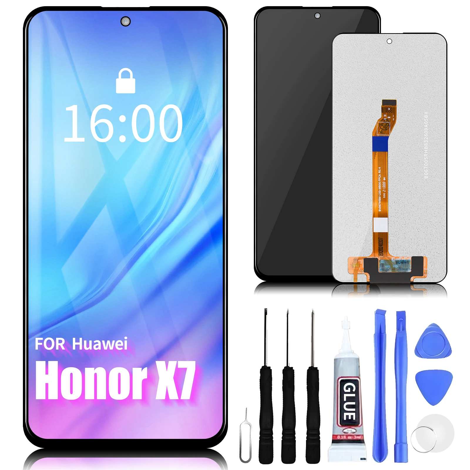 

6.7'' For Huawei Honor X7 LCD Display Touch Screen Digitizer Replacement Parts For Honor X7 CMA-LX2 CMA-LX1 CMA-LX3 LCD Assembly