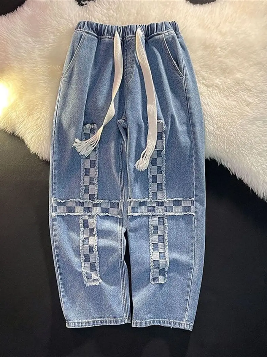 Cute Hip Hop Cross Embroidery Jeans Girls Cool Harm Pants Trousers Punk High Waist Denim Baggy INS Autumn Harajuku Jeans Femme
Cute Hip Hop Cross Embroidery Jeans Girls Cool Harm Pants Trousers Punk High Waist Denim Baggy INS Autumn Harajuku Jeans Femme