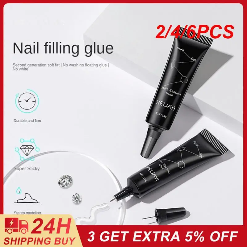 2/4/6PCS Firm Nail Glue Caulking Strong Phototherapy Glue Ease Of Use Beauty And Health Vigorous Phototherapy Glue Sticker Drill
2/4/6PCS Firm Nail Glue Caulking Strong Phototherapy Glue Ease Of Use Beauty And Health Vigorous Phototherapy Glue Sticker Drill