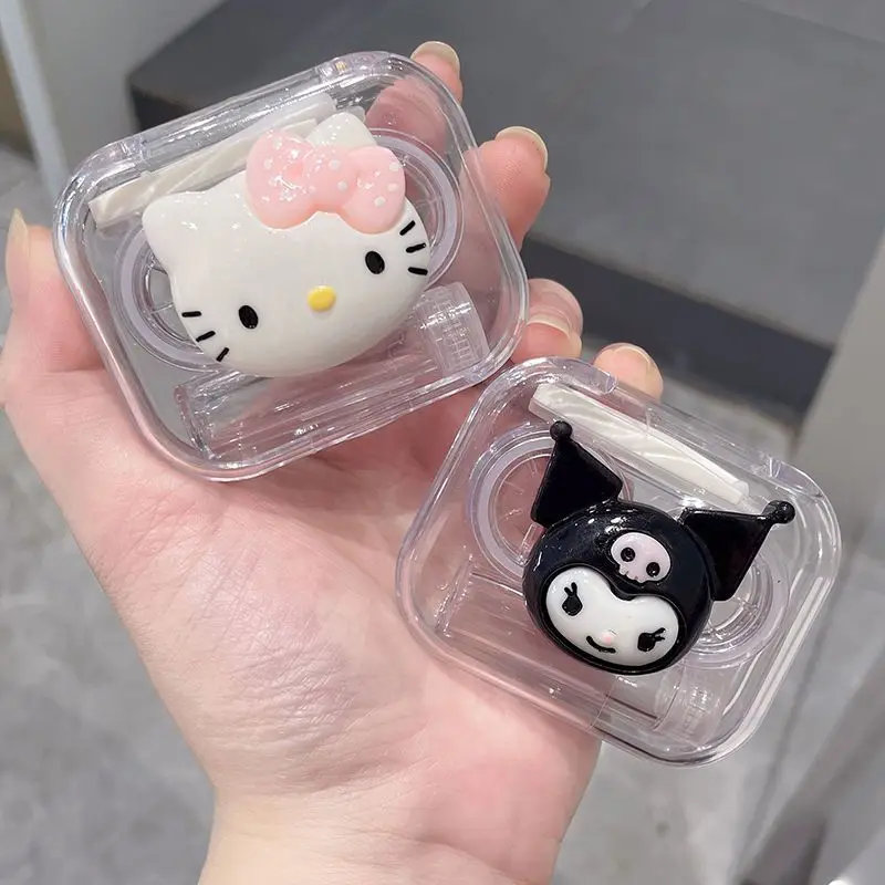 Kawaii Mymelody Kuromi Sanrio Cartoon Cute Japanese American Pupil Storage Box Student Transparent Contact Lens Box
Kawaii Mymelody Kuromi Sanrio Cartoon Cute Japanese American Pupil Storage Box Student Transparent Contact Lens Box