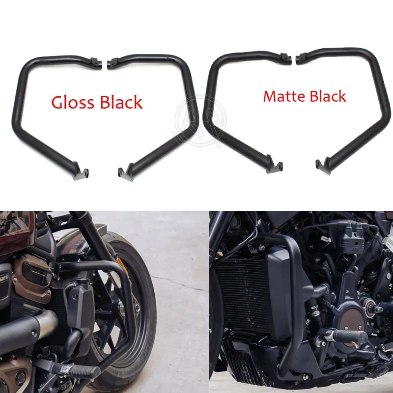 2pcs Motorcycle Gloss/Matte Black Front Engine Guard Highway Crash Bar Protector For Harley Sportster S RH1250S 2021-2022
2pcs Motorcycle Gloss/Matte Black Front Engine Guard Highway Crash Bar Protector For Harley Sportster S RH1250S 2021-2022