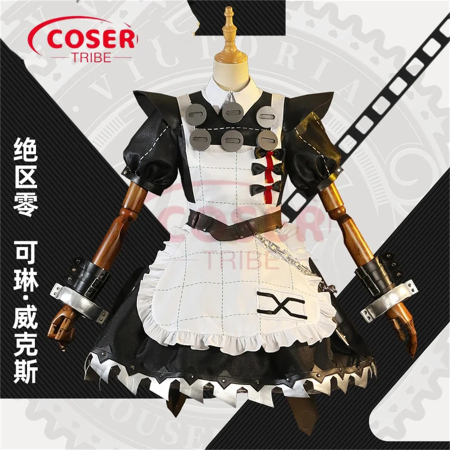 COSER TRIBE Аниме игра Zenless Zone Zero colleen одежда для выступления горничной Хэллоуин Карнавал ролевой косплей костюм полный комплект
COSER TRIBE Аниме игра Zenless Zone Zero colleen одежда для выступления горничной Хэллоуин Карнавал ролевой косплей костюм полный комплект