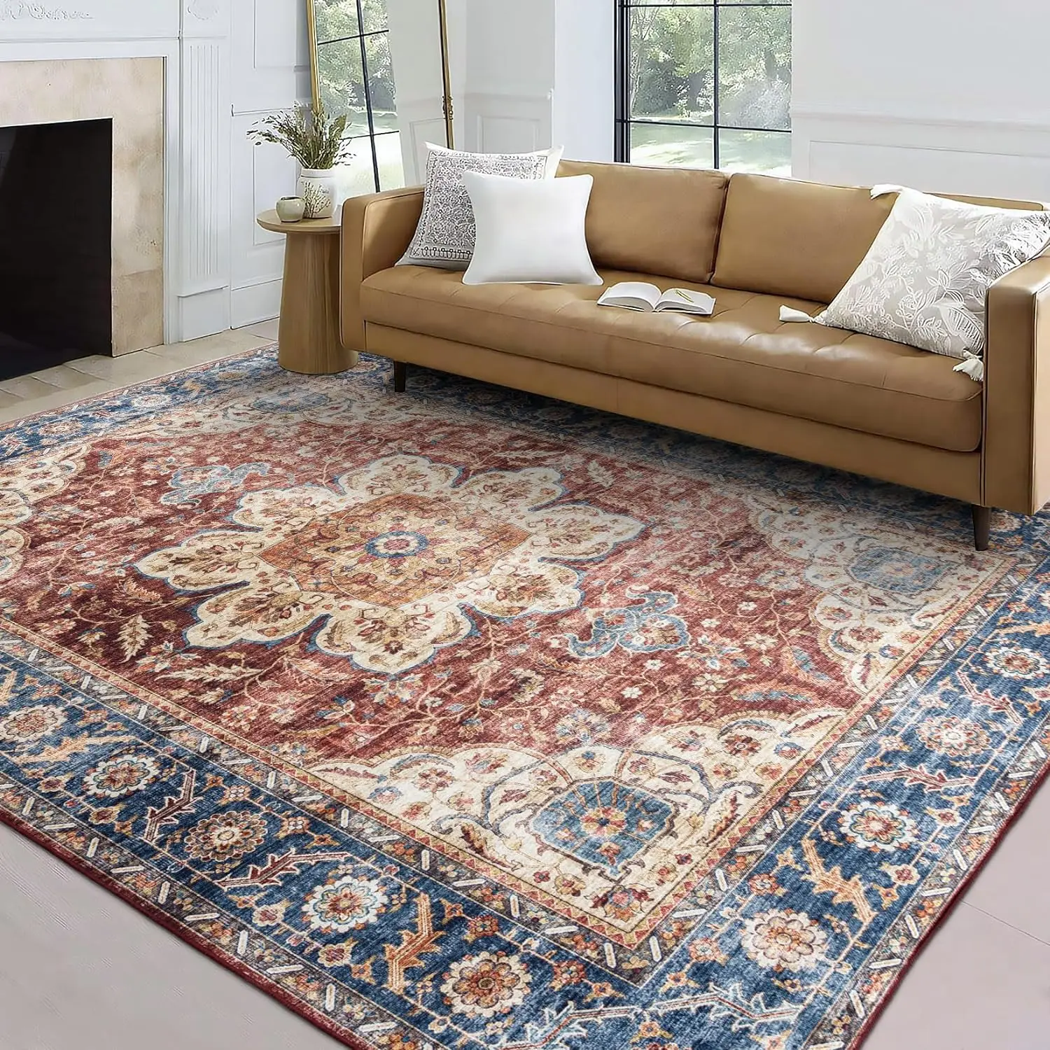 Machine Washable Area Rug - Living Room Bedroom Bathroom Kitchen Entryway Office
Machine Washable Area Rug - Living Room Bedroom Bathroom Kitchen Entryway Office