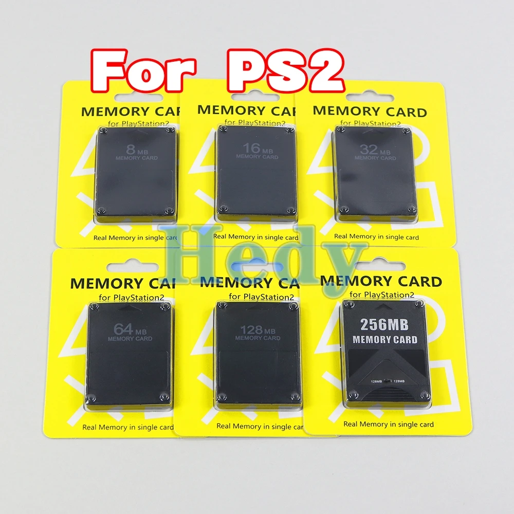 

20PCS High Quality 8MB 16MB 32MB 64MB 128MB 256MB Memory Card Save Game Data Stick Module for Playstation 2 for PS2