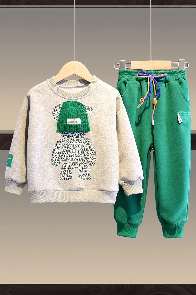Baby Girls Boys Contrast 3D Sweatshirt+Drawstring Sweatpant Sets Child Tracksuit School Kids 2 Pieces Jogging Outfit 1-13 Years
Baby Girls Boys Contrast 3D Sweatshirt+Drawstring Sweatpant Sets Child Tracksuit School Kids 2 Pieces Jogging Outfit 1-13 Years