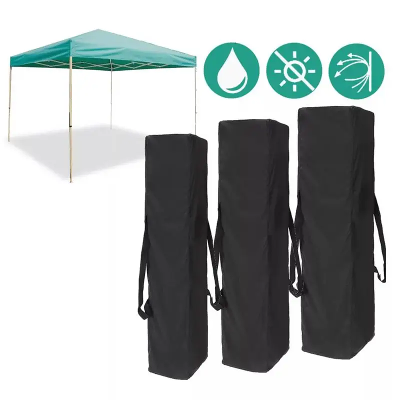 

Canopy Storage Bag Black Waterproof Duffel Carrying Bag UV Resistant Tent Storage Supplies Outdoor Camping Picnic Traveling Bags