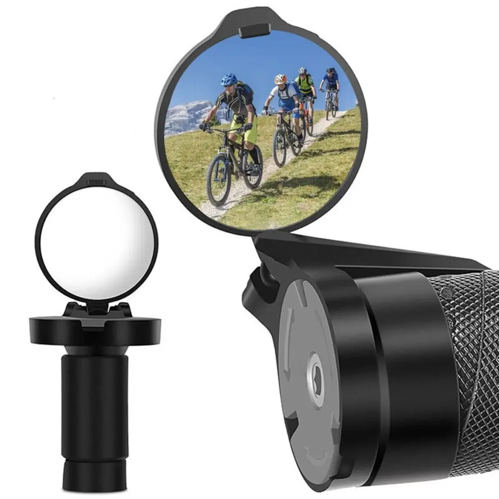 

360 Flexible Bicycle Rearview Mirror Sight Reflector Acrylic Convex Cycling Mirror Mount MTB Road Bike Accessories