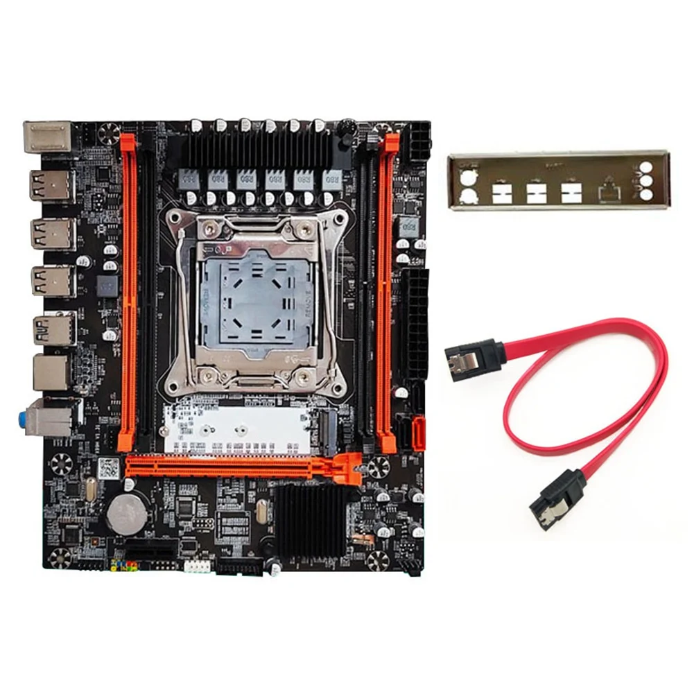 X99(X99H) Motherboard Kit with Baffle+SATA Cable LGA2011-V3 DDR3X4 ECC Server Memory Slot M.2 NVME PCI-E 3.0 X16 SATA3.0
X99(X99H) Motherboard Kit with Baffle+SATA Cable LGA2011-V3 DDR3X4 ECC Server Memory Slot M.2 NVME PCI-E 3.0 X16 SATA3.0
