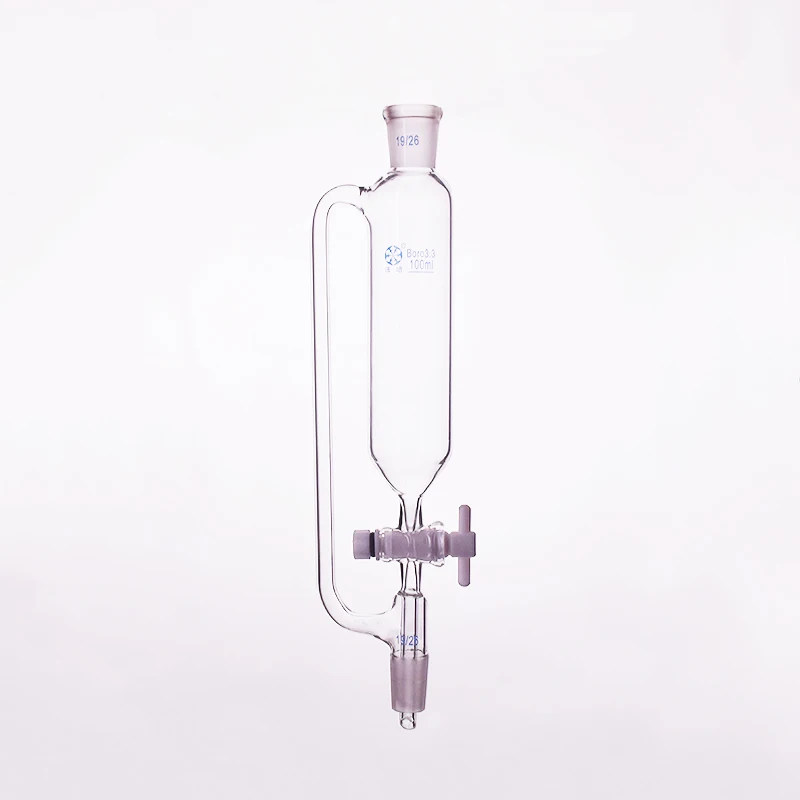 FAPE Separatory funnel constant pressure cylindrical shape,standard ground mouth.25mL-1000mL,Joint 19/26,PTFE switch valve
FAPE Separatory funnel constant pressure cylindrical shape,standard ground mouth.25mL-1000mL,Joint 19/26,PTFE switch valve