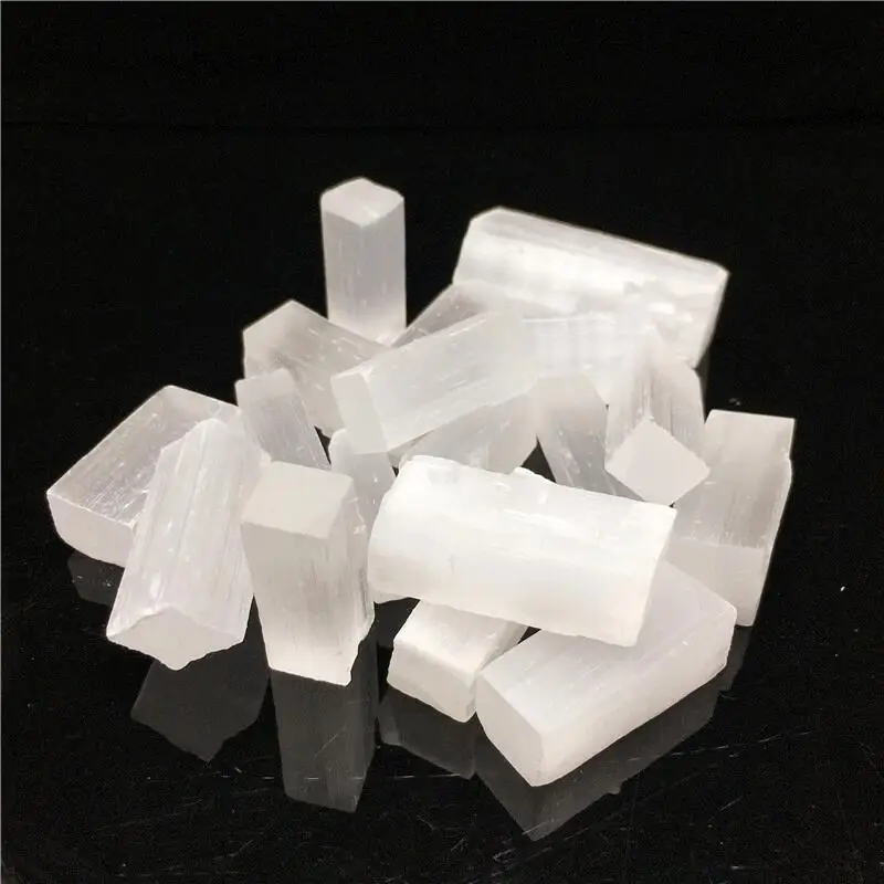 500g Natural Selenite Quartz Crystal Sticks Quartz Crystal Chips Natural Stones and Minerals Specimen For Air Cleanning 2-4CM
500g Natural Selenite Quartz Crystal Sticks Quartz Crystal Chips Natural Stones and Minerals Specimen For Air Cleanning 2-4CM