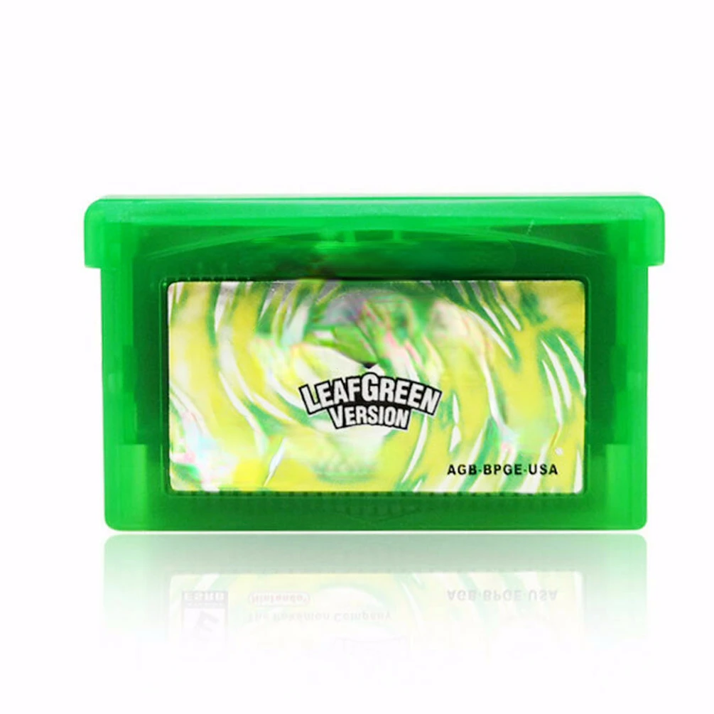 Картридж для игры Game Boy Advance GBA SP NDS NDSL с зеленым листьем | Электроника