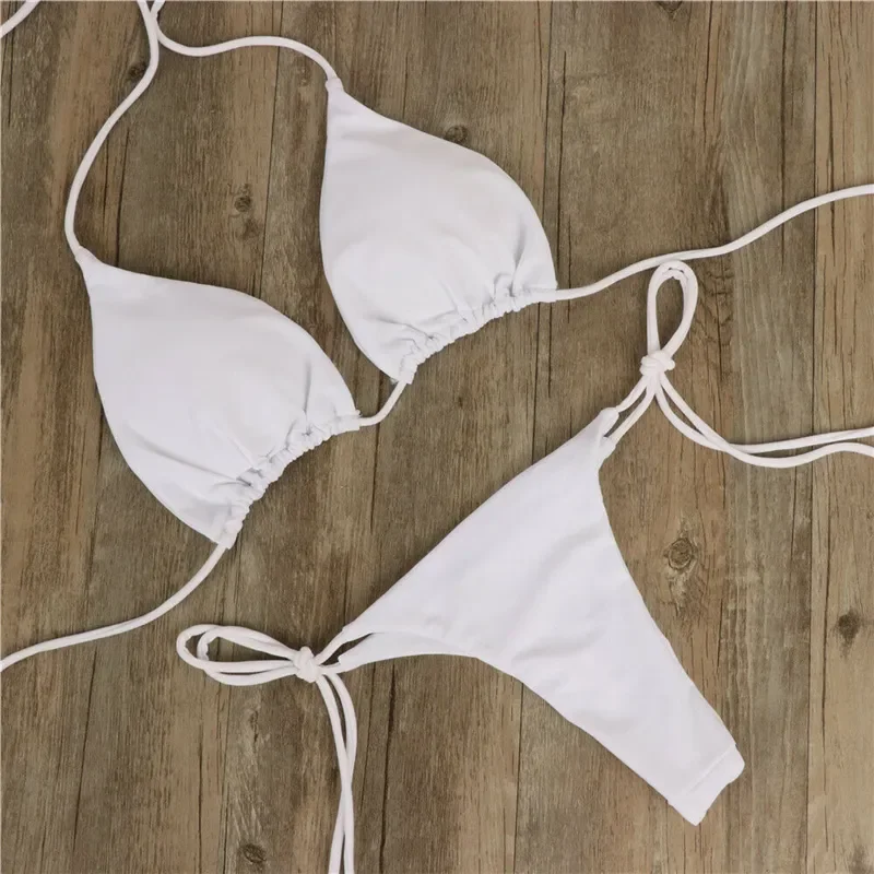 Swimsuit Women Sexy Bikini Set Push-up Padded Bra Thong Two Pieces Swimwear Beachwear Bathing Suit Femme
Swimsuit Women Sexy Bikini Set Push-up Padded Bra Thong Two Pieces Swimwear Beachwear Bathing Suit Femme
