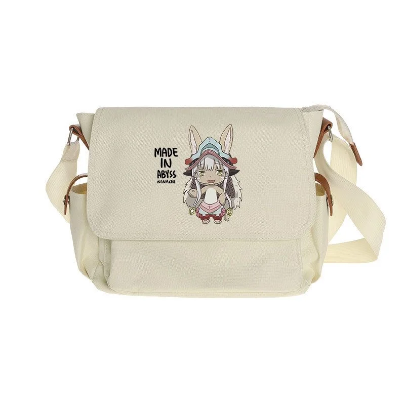 

Anime Made in Abyss Cartoon Shoulder Bags Satchel Bag Men Women Causal Adjustable Strap Messengerbag Crossbody Haversack