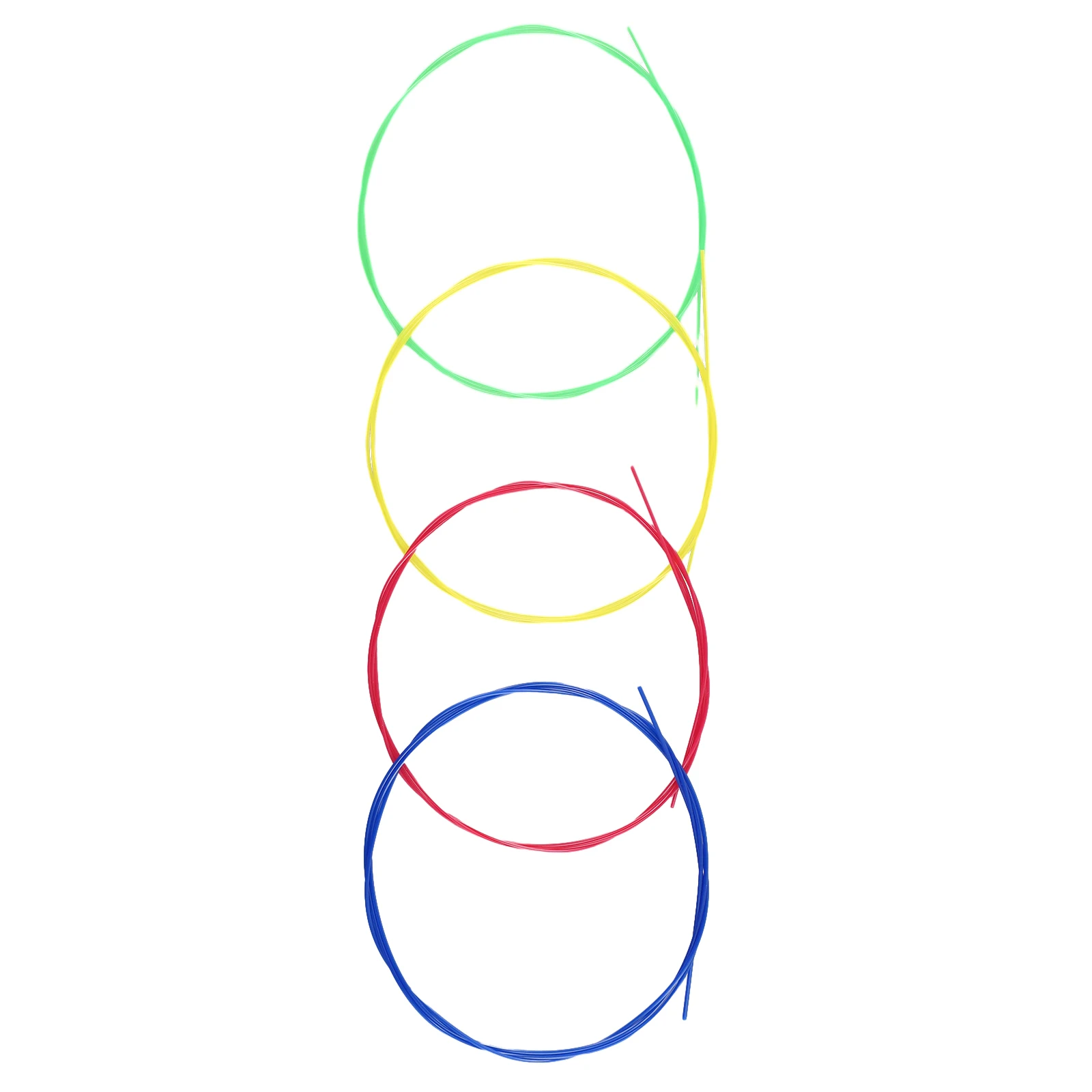 4pcs Ukulele Strings Rainbow Colorful Guitar Strings For Acoustic Folk Guitar Classic Guitar Multi Color Parts
4pcs Ukulele Strings Rainbow Colorful Guitar Strings For Acoustic Folk Guitar Classic Guitar Multi Color Parts