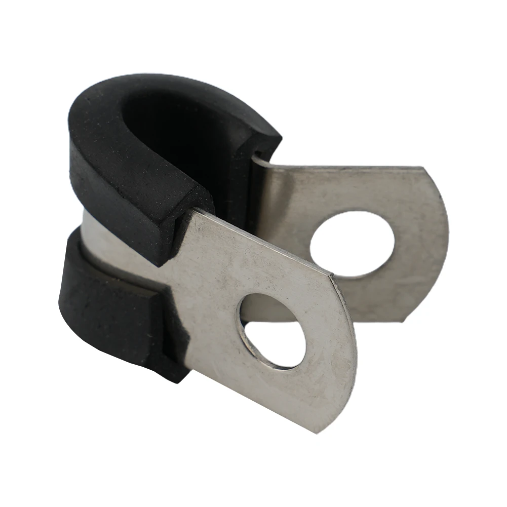 12x 5mm Wiring Hose Clamp Rubber Lined P Clips Pipe Cable Mounting Fix Fasteners Hardware Electrical Fittings Cable Organization
12x 5mm Wiring Hose Clamp Rubber Lined P Clips Pipe Cable Mounting Fix Fasteners Hardware Electrical Fittings Cable Organization
