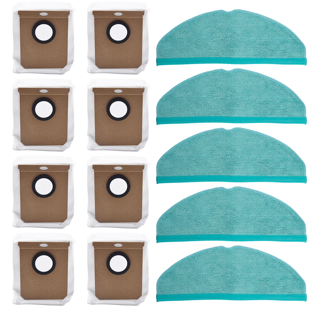Upgrade and Maintain Your For Conga 8090 Ultra 9090 AI Robot Vacuum with These Replacement Parts 5 Mop Cloth Rag 8 Dust Bag
Upgrade and Maintain Your For Conga 8090 Ultra 9090 AI Robot Vacuum with These Replacement Parts 5 Mop Cloth Rag 8 Dust Bag