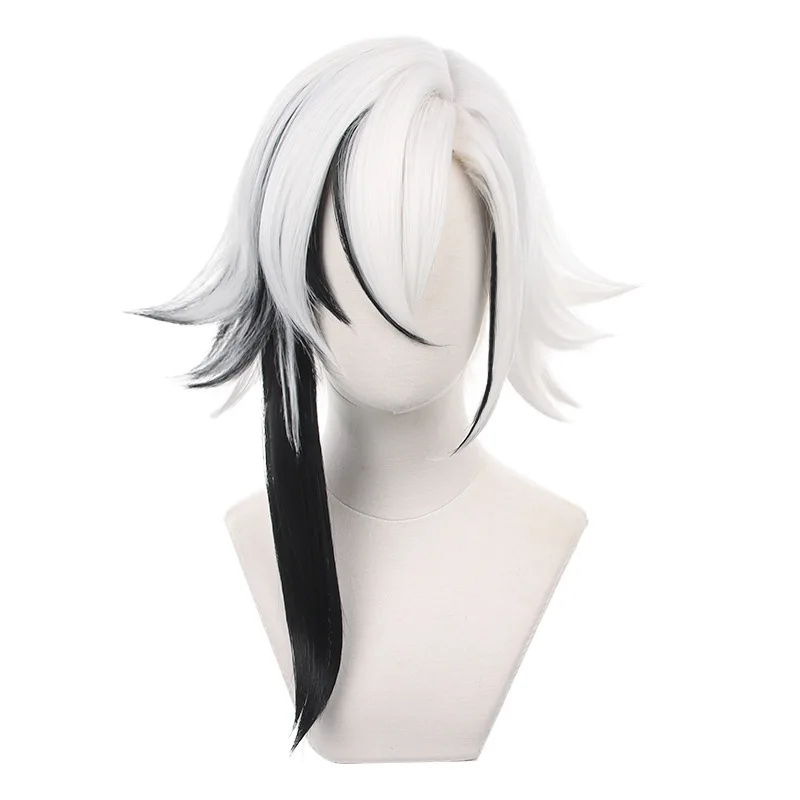Game Genshin Impact Fatui Servant Snezhnaya Cosplay Arlecchino Wig Arlecchino Black White Gradient Short Halloween Party Wig
Game Genshin Impact Fatui Servant Snezhnaya Cosplay Arlecchino Wig Arlecchino Black White Gradient Short Halloween Party Wig