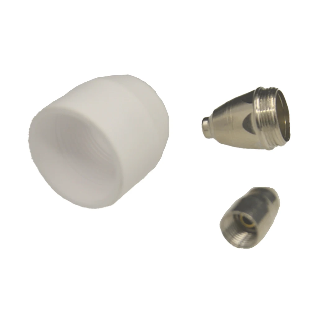 For Plasma Cutting Machine Electrode Nozzle CNC Tip Plasma Shield Cup Torch Welding 3pc CUT-100 CUT-120 CUT-70
For Plasma Cutting Machine Electrode Nozzle CNC Tip Plasma Shield Cup Torch Welding 3pc CUT-100 CUT-120 CUT-70